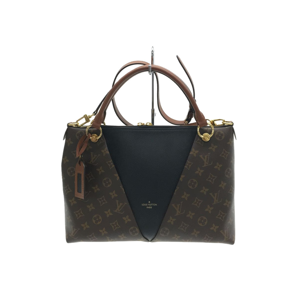 Louis Vuitton Leather Monogram V Tote Bag
